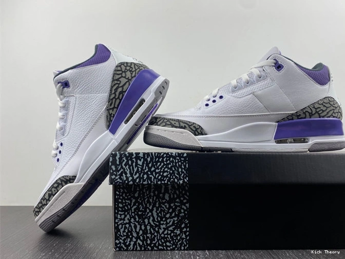 Kick Theory Retro 3826 Jordan 3 Dark CT8532- ZipUp Iris 1013